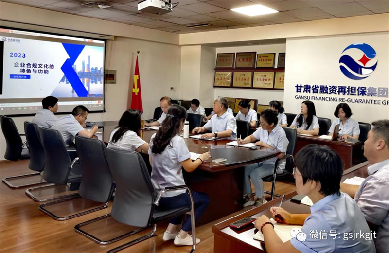 “三抓三促”我們?cè)谛袆?dòng) | 培育合規(guī)文化 助推穩(wěn)健發(fā)展——再擔(dān)保公司組織開(kāi)展企業(yè)合規(guī)文化專(zhuān)題培訓(xùn)